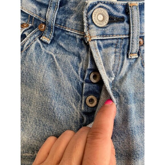 Moussy "Raleigh" distress BNWOT jeans sz 24 womens NEW designer tappered ankle - Picture 4 of 11